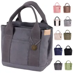 おしゃれ かわいい ミニバッグ 軽量 サブバッグ 自立 お散歩 ハンドバッグ お買い物 ランチバッグ マザーズバッグ 旅行 小さめ 通勤 ミニトート 仕切り メンズ キャンバス レディース レディース トートバッグ 男女兼用 [Volsha]