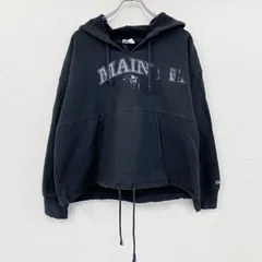 古着 used　Champion　チャンピオン　リバースウィーブ　スウェットパーカー/フーディー　黒　ブラック　XLサイズ