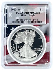 2022-W アメリカ シルバーイーグル 銀貨 PCGS PR70DCAM FS - メルカリ