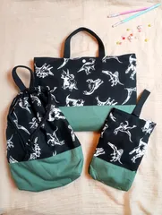 入園・入学セット　レッスンバッグ/体操服袋/上靴入れ