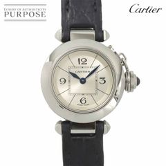 カルティエ Cartier ミスパシャ W3140025 レディース 腕時計 シルバー クォーツ ウォッチ Miss Pasha 90309088
