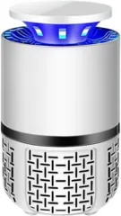 LEDライト吸引式捕虫器　誘虫灯　蚊取り　電気ショック　虫除け蚊対策屋内専用UV光源誘引式USB給電式　吸引式　殺虫器省エネー　携帯便利　静音　赤ちゃんやベットにも安心　誘虫灯　寝室　リビング　居間　台所　アウトドア用　白色のサムネイル