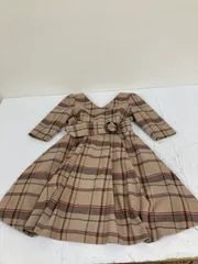 送料無料★dazzlin ダズリン★チェック柄　スカートワンピース　チェックワンピース★Sサイズ　#80119sgg