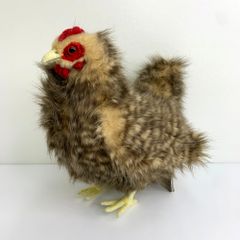 HANSA ハンサ ぬいぐるみ ニワトリ ベージュ めんどり no.13 - メルカリ