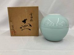 旧蔵 窯変紅釉 天球瓶 長頸瓶 紅紫釉 中国陶磁器 花器 CL0441 - メルカリ