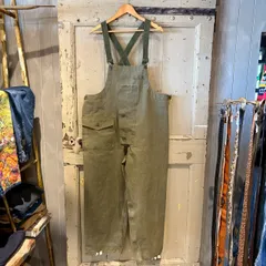 40's US NAVY N-2 デッキパンツ　ミリタリー　アメリカ軍　海軍　オーバーオール　40年代　古着