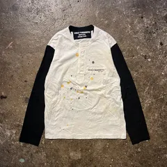 Yohji Yamamoto REPLICA 08ss 敗残兵期 復刻 ペイントTシャツ ヨウジヤマモト 2008ss レプリカ HH-T12-177