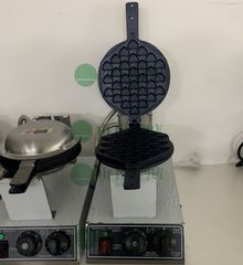 お祭りに】ベビーカステラメーカー50個 100V 2kW ハート型 業務用