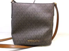 MICHAEL KORS マイケルコース ■ ショルダーバッグ ブラウン系 総柄 レディース □8A