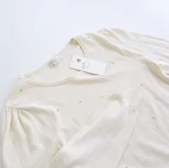 【earth music&ecology】ランダムミニパール　プルオーバー