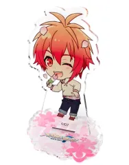 【中古】アクリルスタンド・アクリルパネル 七瀬陸 「アイドリッシュセブン コラボレーションフェスタ お花見!トレーディングアクリルスタンド」 アニメガ限定