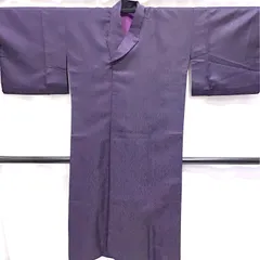 着物・和コート・ポリエステル・紫系地・No.200701-1815・梱包サイズ60