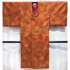 着物・和コート・オレンジ系地・No.200701-1838・梱包サイズ60