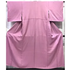 着物・色無地・一つ紋・ピンク系地・No.200701-1844・梱包サイズ80