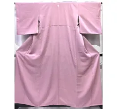 着物・色無地・一つ紋・ピンク系地・No.200701-1849・梱包サイズ80