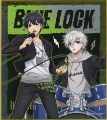 【中古】紙製品 潔世一＆凪誠士郎 「ブルーロック トレーディングミニ色紙」