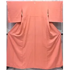 着物・色無地・一つ紋・ピンク系地・No.200701-1917・梱包サイズ80