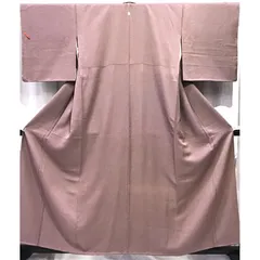 着物・色無地・一つ紋・灰桜系地・No.200701-1918・梱包サイズ80