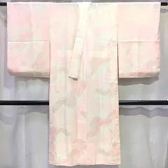 着物・襦袢・鶴・ぼかしピンク・No.200701-1928・梱包サイズ60