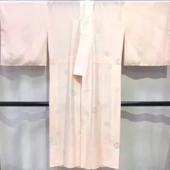 着物・襦袢・桜・ピンク系地・No.200701-1931・梱包サイズ60