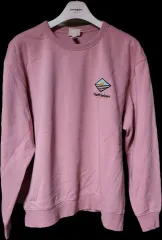 送料込み H&M ピンク 起毛 スウェット (サイズ XL 105)