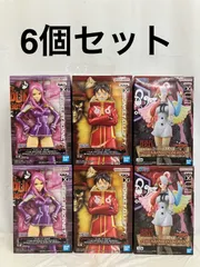 未開封 ONE PIECE ワンピース DXF THE GRANDLINE SERIES ウタ ルフィ 3種６個セット LF1654 f099