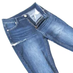 GRLグレイル▼サイドカットクラッシュスキニーデニム▼Sサイズ▼ウエスト約68cm