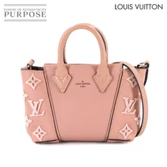 美品 ルイ ヴィトン LOUIS VUITTON モノグラム ヴェルール ナノ W 2way ショルダー ハンド バッグ ヴォーカシミールレザー 90306319