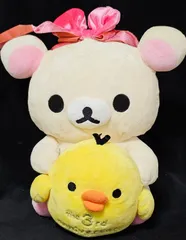 リラックマ　あつめてぬいぐるみ　３周年　コリラックマ　キイロイトリ