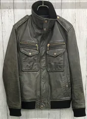 AVIREX  レザージャケット アヴィレックス  馬革 6191014 ブラック size M