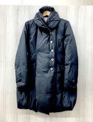 MARITHE FRANCOIS GIRBAUD/マリテフランソワジルボー /ダウンコート/F7-7156/ショールカラー/フレアダウンコート/ブラック/Mサイズ