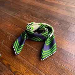 YVES SAINT LAURENT 90s Vintage Silk Scarf / Silk 100% Japan Made 58cm F