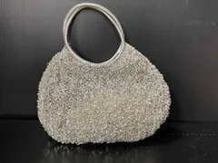 ANTEPRIMA/ハンドバッグ！スタンダードラウンドシルバーワイヤーバッグ