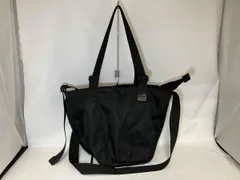 ear PAPILLONNER イアパピヨネ ouchi アジャスタートートバッグ ショルダー2way ブラック ポリエステル コットン EAZ1042412A0009