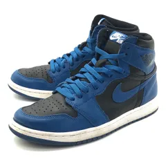 【倉吉店】 中古 NIKE | ナイキ スニーカー AIR JORDAN 1 RETRO HIGH OG 'DARK MARINA BLUE' 555088-404 ブルー 27cm 【126】