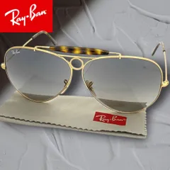 Ray Ban レイバン イタリア製 RB3138 SHOOTER HAVANA シューター ハバナ ティアドロップ ダブルブリッジ サングラス 眼鏡 メガネ 定価2.9万 181/71 62□09▲066▼60116m01