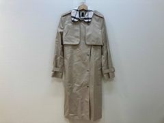 BURBERRY ベージュ コート 54 トレンチ ステンカラー ノバチェック