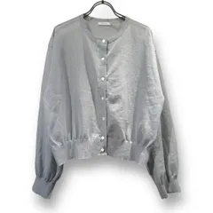 JOURNAL STANDARD (ジャーナルスタンダード) ★ ① 24080400701010 シアーニットカーディガン レディース サックスブルー FREE