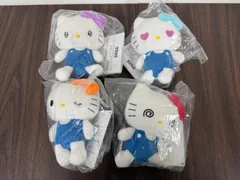 【未使用】ハローキティマスコット いろいろ表情ver. 4種類セット