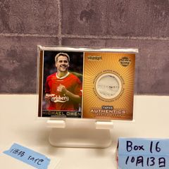 イングランド代表マイケルオーウェン直筆サイン入りユニフォーム