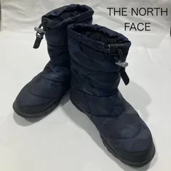 ザノースフェイス NF51580   Nuptse Bootie ヌプシブーティー カモフラ 迷彩 ネイビー 紺 メンズ 25.0cm ISItems【USED】【古着】【中古】50150830