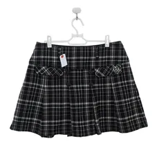 FILA GOLF(フィラゴルフ) スカート 黒チェック レディース LL ゴルフウェア 2511-0343 中古