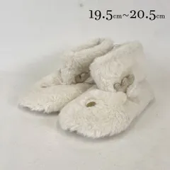 ot2082-2 OKaidi オカイディ KIDS キッズ シューズ 19.5/20.5cm 相当 ホワイト ルームシューズ ブーツトナカイ 角 カジュアル ボア 滑り止め 履きやすい OKaidi