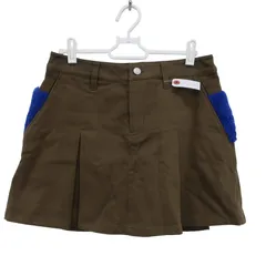 【美品】Jack Bunny(ジャックバニー) スカート カーキ青 レディース 1 263-1234132 ゴルフウェア 2512-1210 中古