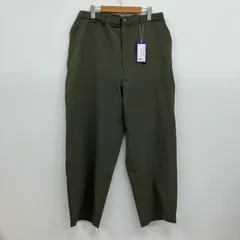 【イオン広店】 中古 THE NORTH FACE PURPLE LABEL | ザノースフェイスパープルレーベル パンツ stretch twill wide tapered field pants NT5359N グリーン サイズ：36 【107】