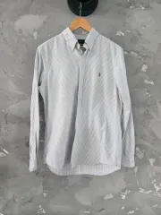 ポロラルフローレン ストライプシャツ Mサイズ Classicフィット