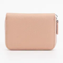 【新品・未使用】 二つ折り 財布 レディース 婦人 ミニ財布 スキミング防止 じゃばら カード入れ 大容量 小銭入れ 本革 レザー シボ革 ウォレット かわいい おしゃれ きれいめ 金運 一粒万倍日 天赦日 Pink ピンク 桃 STY-59735-CPM6