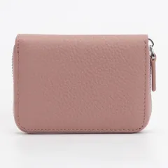 【新品・未使用】 二つ折り 財布 レディース ミニ財布 スキミング防止 じゃばら カード入れ 大容量 小銭入れ 牛革 本革 レザー シボ革 コンパクト かわいい おしゃれ きれいめ SoybeanPowder きなこ 生成り STY-59735-CPM8