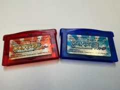 【動作未確認】ポケットモンスター　ルビー＆サファイア　ソフト2本セット　ゲームボーイアドバンス S-0