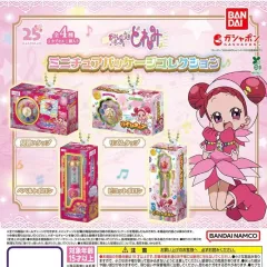 新品 BANDAI おジャ魔女どれみ ミニチュア キーホルダー 4種セット